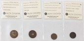 FOUR MERCHANT TOKENS, TWO ARE