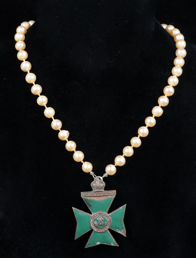 FOUR METAL AND ENAMEL BRITISH