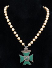 FOUR METAL AND ENAMEL BRITISH