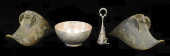 FOUR METAL PIECES, INCLUDING: