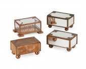 FOUR MEXICAN COPPER VANITY BOX
