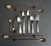 FOUR MEXICAN STERLING SILVER I