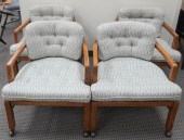 FOUR MID-CENTURY MODERN FRUITW