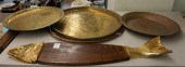 FOUR MIDDLE EASTERN COPPER AND