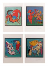 FOUR MIHAIL CHEMIAKIN UNFRAMED