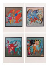 FOUR MIHAIL CHEMIAKIN UNFRAMED