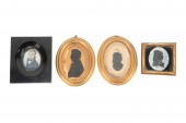 FOUR MINIATURE PORTRAITS INCLU
