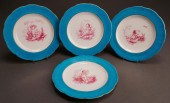 FOUR MINTON FOR JOHN MORTLOCK