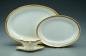 Four Mintons serving pieces, e