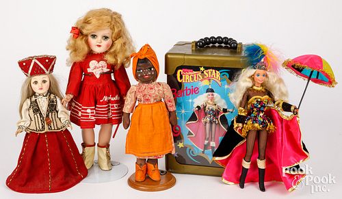 FOUR MISCELLANEOUS DOLLSFour