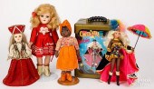 FOUR MISCELLANEOUS DOLLSFour m