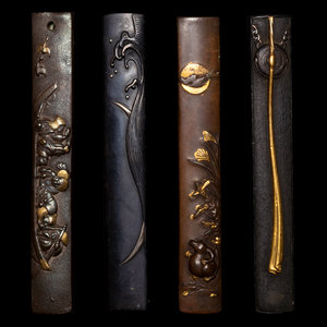 Four Mixed Metal Kozuka 19TH
