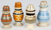 FOUR MOCHA PEPPERPOTS<br>Four