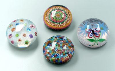 Four modern Baccarat