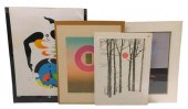 FOUR MODERN PRINTS: EDWARD GIR