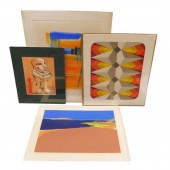 FOUR MODERN PRINTS: ELIZABETH