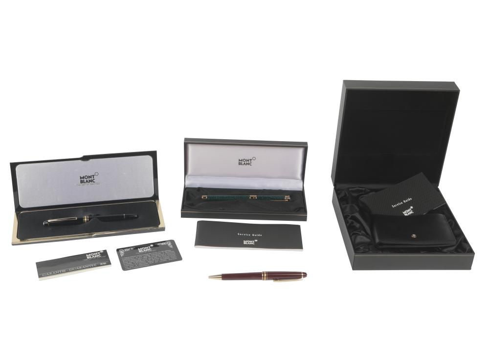 FOUR MONTBLANC ITEMSthe first: a