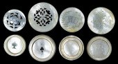 FOUR MOTHER OF PEARL WHIST COU