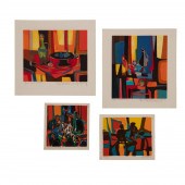 FOUR MOULY UNFRAMED PRINTS, FI