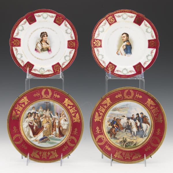 FOUR NAPOLEONIC COMMEMORATIVE
