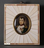 FOUR NAPOLEONIC PORTRAIT MINIA