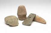 FOUR NATIVE AMERICAN CELTS AND