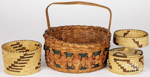 FOUR NATIVE AMERICAN INDIAN