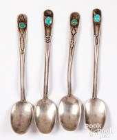 FOUR NAVAJO INDIAN DEMI-TASSE