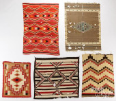 FOUR NAVAJO INDIAN WEAVINGS<br