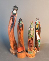 FOUR NAVAJO OR HOPI PARTIAL PA