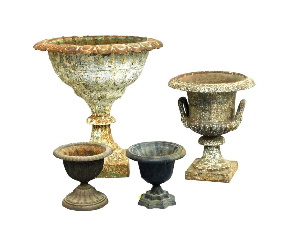 FOUR NEO-CLASSICAL STYLE CAST