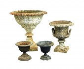 FOUR NEO-CLASSICAL STYLE CAST