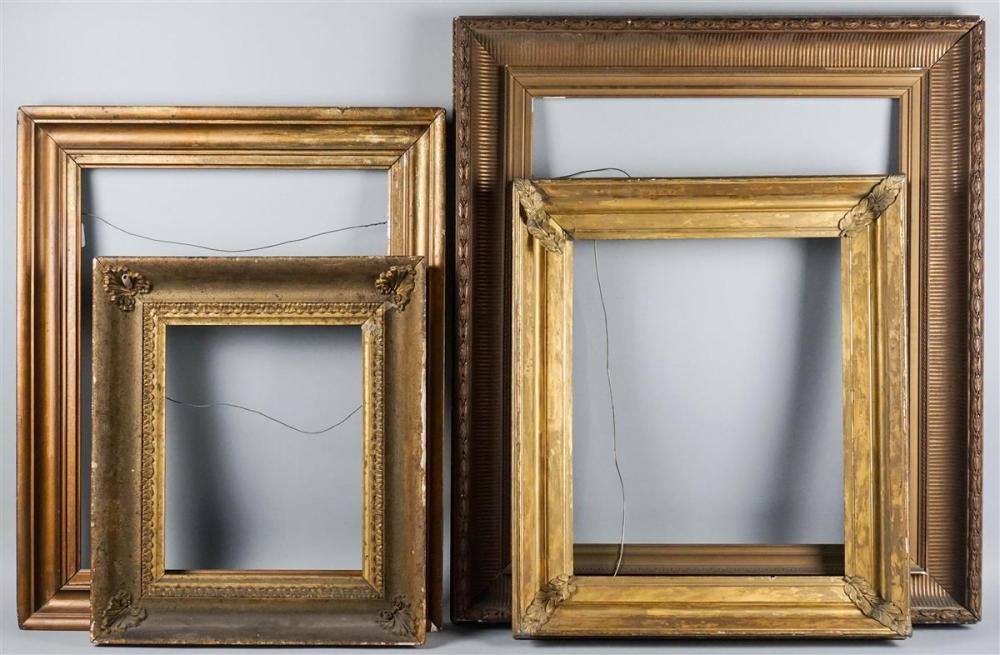 FOUR NEOCLASSICAL GILTWOOD