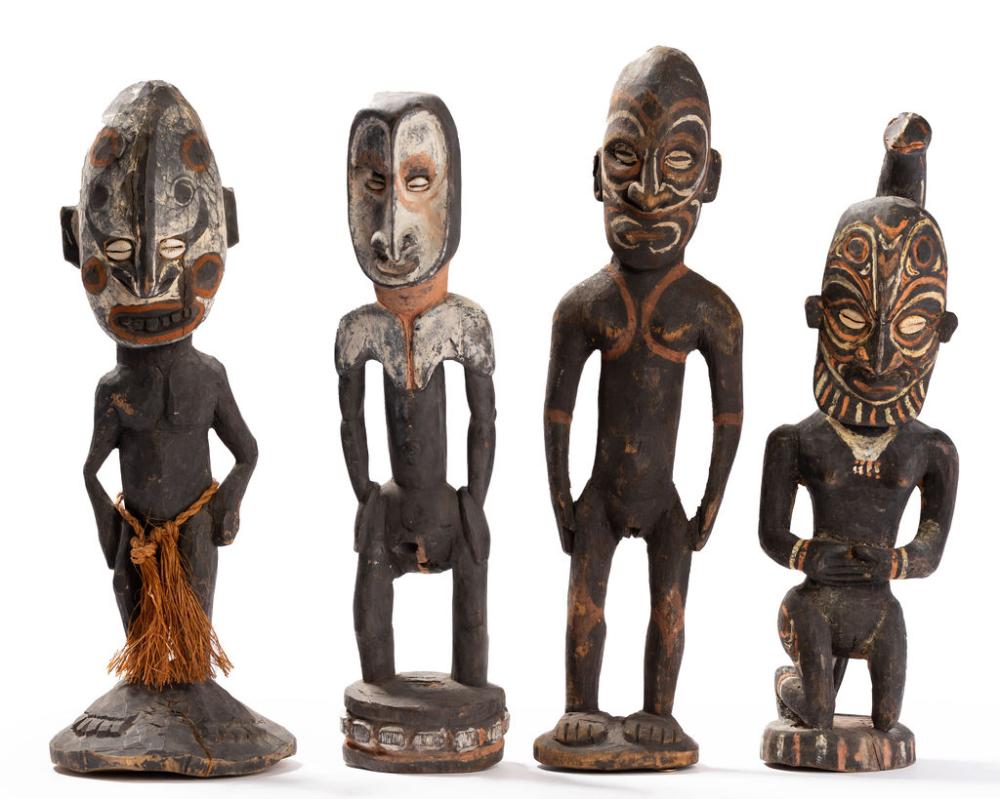 FOUR NEW GUINEA DARKWOOD AND