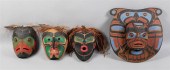 FOUR NORTHWEST COAST KWAKIUTL