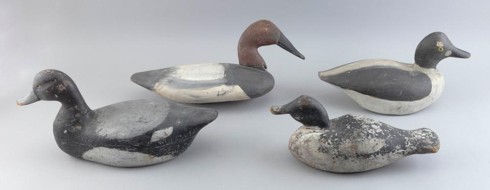FOUR OLD WORKING DECOYS LENGTHS