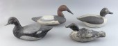 FOUR OLD WORKING DECOYS LENGTH