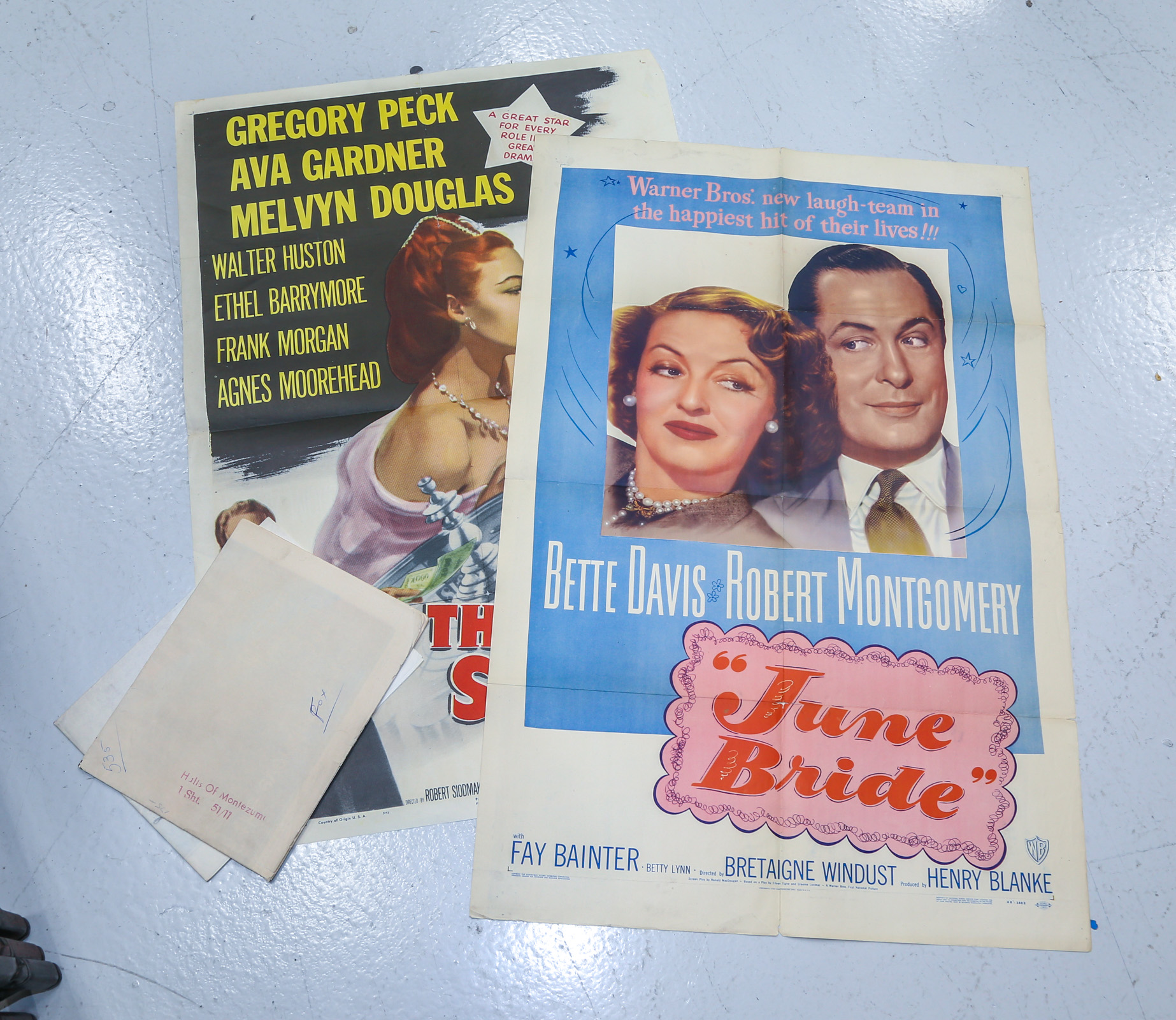 FOUR ONE SHEET MOVIE POSTERS