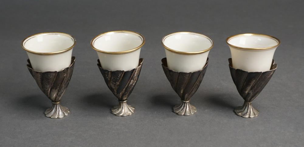 FOUR OTTOMAN TUGHRA MARKED