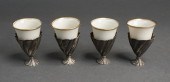FOUR OTTOMAN TUGHRA MARKED 900