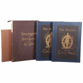 Four oversize illustrated hist