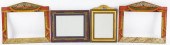 FOUR PAINTED FRAMESFour painte