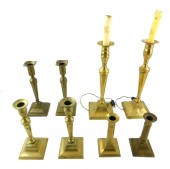 FOUR PAIR ENGLISH SQUARE BASE
