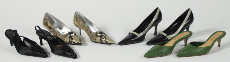 Four Pairs Designer Shoesto include