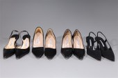 Four pairs Manolo Blahnik shoe
