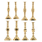 FOUR PAIRS OF ANTIQUE ENGLISH