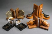 FOUR PAIRS OF BOOKENDS: MICHIG