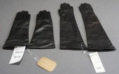 FOUR PAIRS OF CASHMERE AND SIL