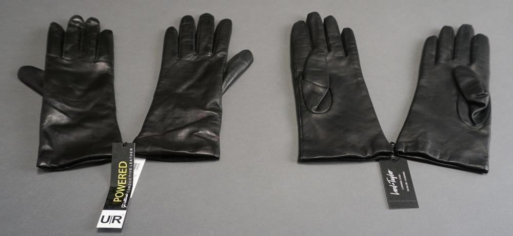 FOUR PAIRS OF CASHMERE AND SILK
