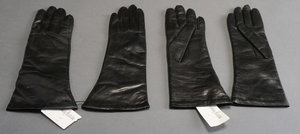 FOUR PAIRS OF CASHMERE LINED